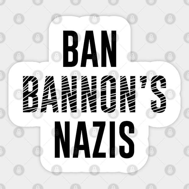 Fire Bannon Sticker by designspeak